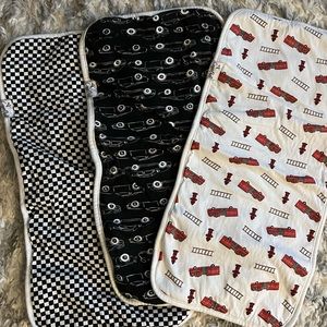 Copper Pearl burp rags